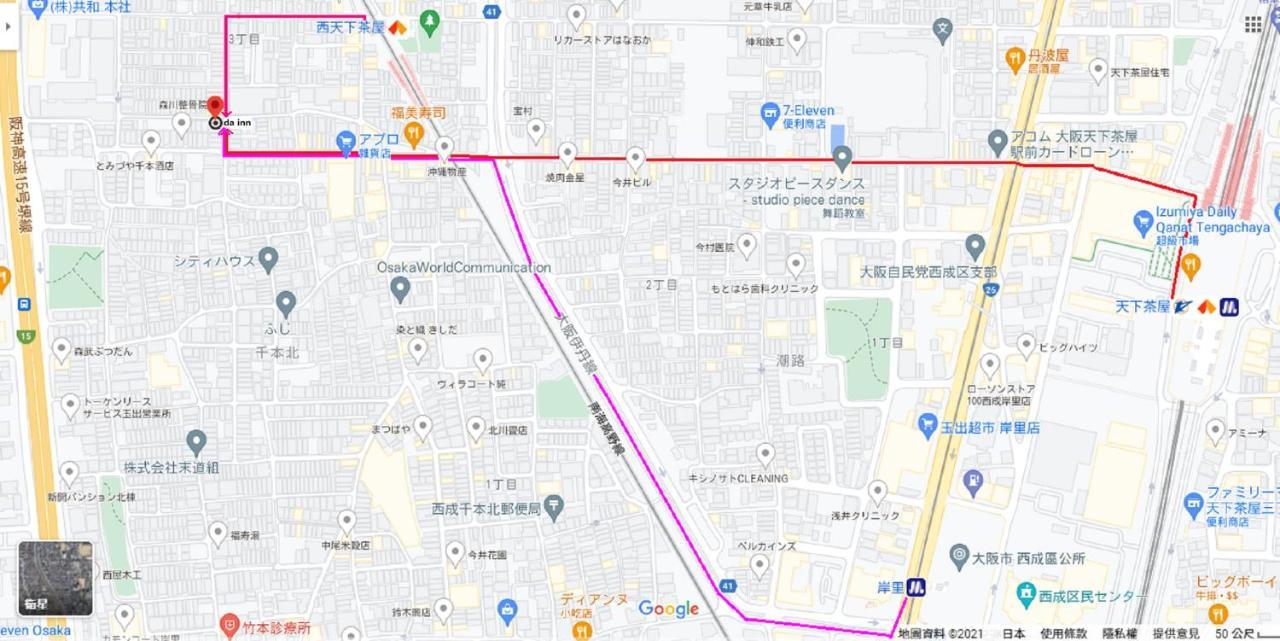 da inn Ōsaka Eksteriør bilde